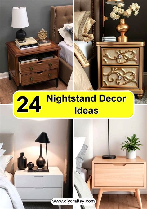 24 Nightstand Decor Ideas for Functional & Stylish Bedrooms