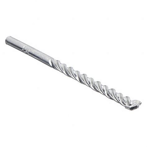 WESTWARD, 5/32 in Drill Bit Size, 2 in Max Drilling Dp, Round Hammer ...