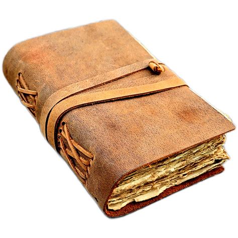Buy Vintage leather journal - Deckle Edge Rustic Paper - Best leatound ...