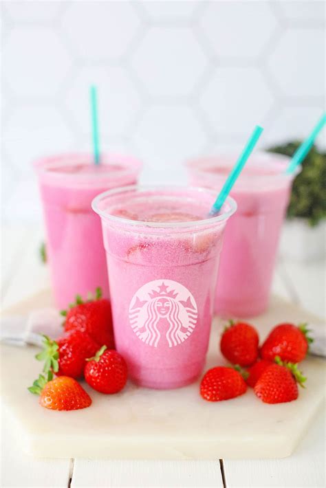 Copycat Starbucks Pink Drink