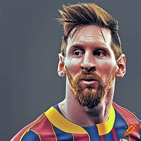 Realistic picture of lionel messi on Craiyon