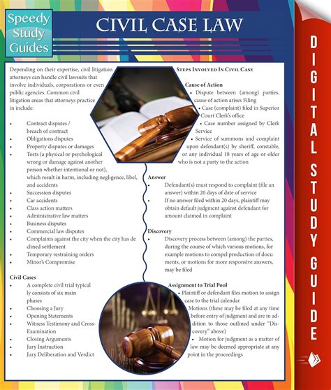 Civil Case Law (Speedy Study Guides) eBook : Publishing, Speedy: Amazon ...