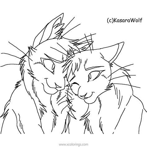 Warrior Cat Coloring Pages