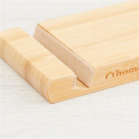 Buy Orion Bamboo Mobile Holder from Home Centre at just INR 199.0