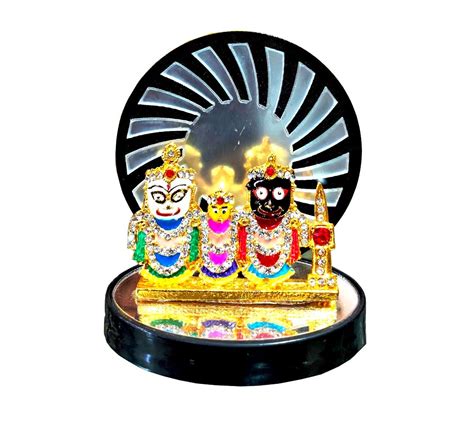 Buy NEALEXKLUSIVE® Acrylic Metal Chakra with Lord Jagannath Balabhadra ...