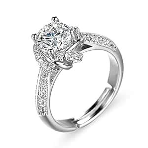 Designs & You Silver Plated Crystal Studded Anti Tarnish Contemporary ...