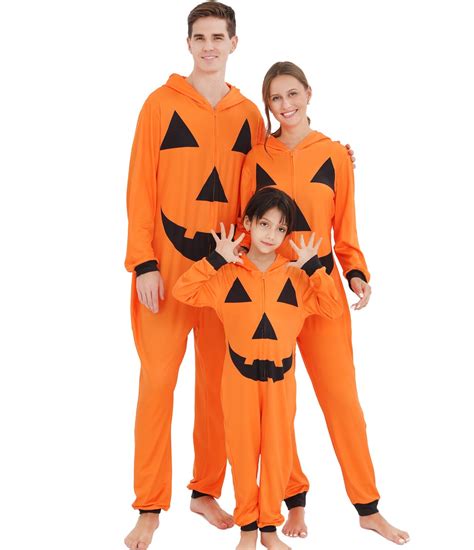 ANGELGGH Matching Halloween Onesie Pajamas for Family, Holiday PJs for ...
