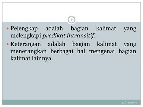 ZOOM Struktur Kalimat Minimum Karakter Empat | PPT