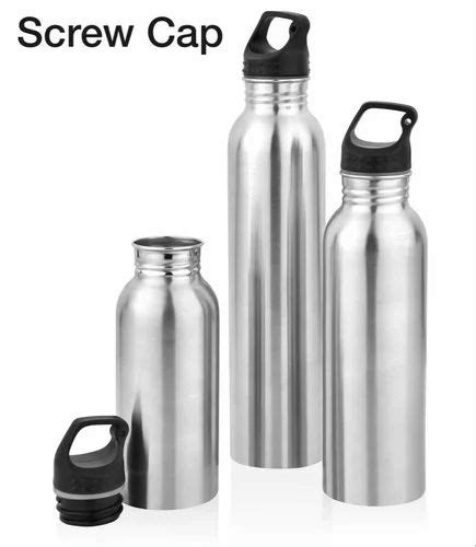 Stainless Steel Water Bottle - Stainless Steel Sleek Water Bottle ...