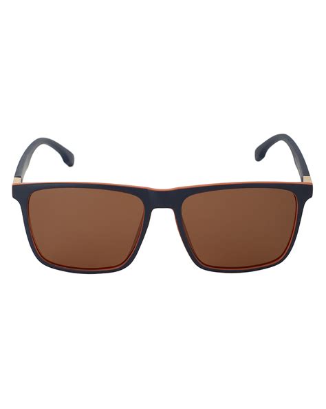 Carlton London Blue Toned Yellow Polarised And Uv Protected Lens Mens ...