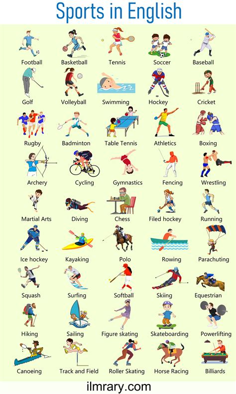 Sport Vocabulary Worrksheet 的图像结果