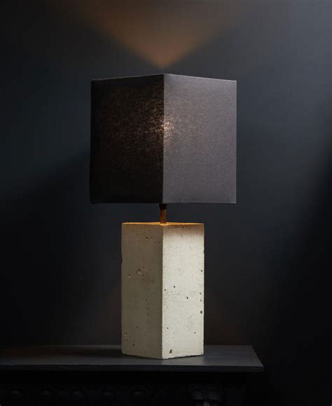 Image result for Concrete Table Lamp
