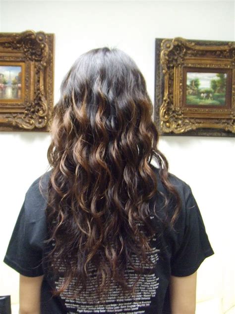 Long Hair Loose Curl Perm