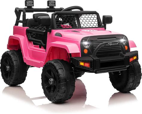 Buy MOLACHI Ride on Truck with Remote Control，12V Battery Powered ...