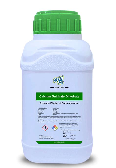 Cleansol Calcium Sulphate Dihydrate (Gypsum) | Multi-Purpose Soil Cond