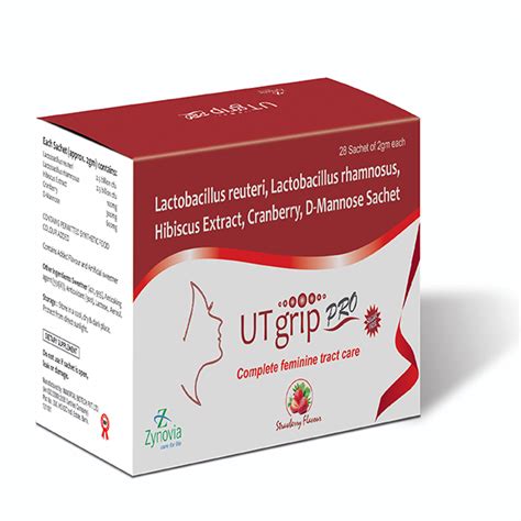 UT grip Pro - Lactobacillus reuteri, Lactobacillus rhamnosus, Hibiscus ...