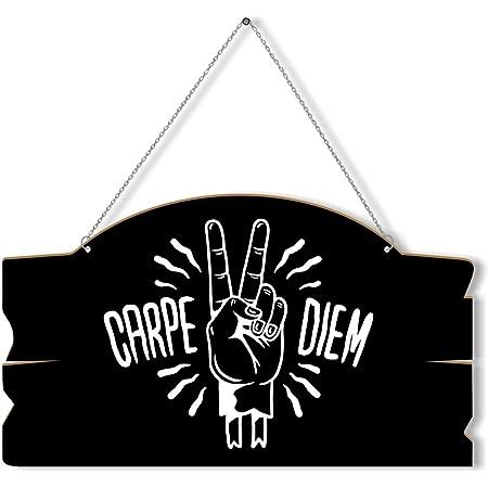 Paper Plane Design Door Hanging Funny Quirky (Good Vibes Only) : Amazon ...