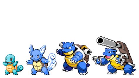 Squirtle Evolution Wallpaper