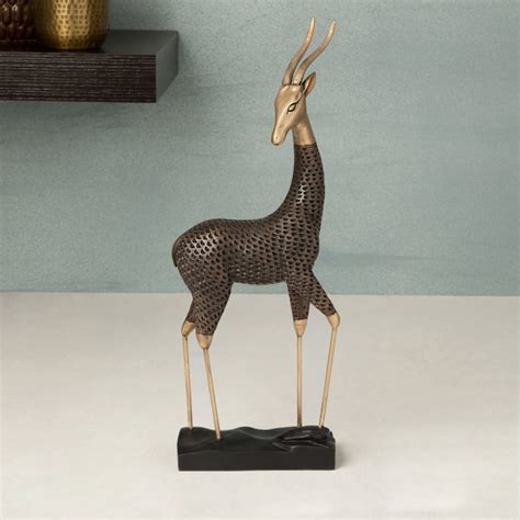 Buy Adrian Maria Deer Low Head Figurine from Home Centre at just INR 1599.0