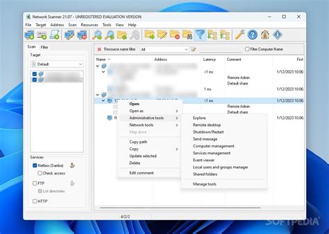 Windows Network Scanner 的图像结果