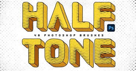 Halftone Photoshop Brushes — Teletype