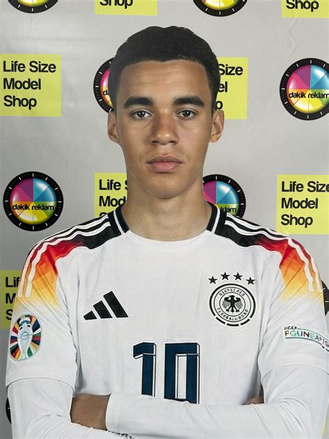 Jamal Musiala Life Size Cardboard Cutout Model | Fifa World Cup 2026 ...