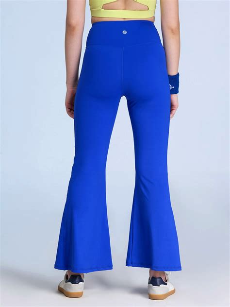Cobalt Hourglass Flared Leggings – CAVA Athleisure Pvt Ltd