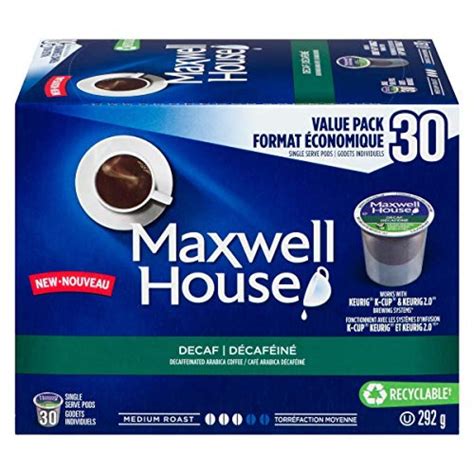 Maxwell House Decaf Coffee Pods, 30 Pods — Deals from SaveaLoonie!