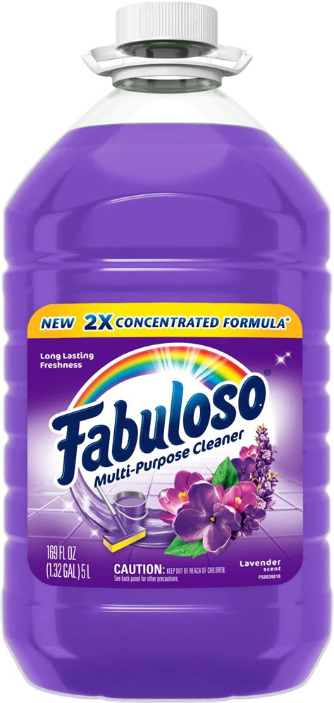 Amazon.com: Fabuloso Multi-Purpose Cleaner 2x Concentrated, Lavender ...