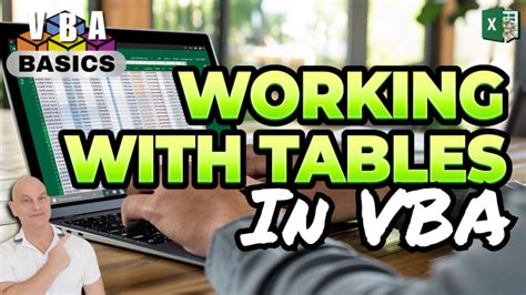 Image result for Making Tables Using VBA