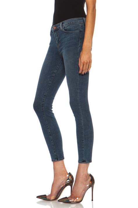 J Brand Mid-Rise Capri in Beloved | FWRD