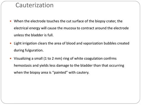 Management of Non Muscle Invasive Bladder Cancer | PPTX