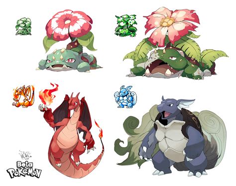 Pokemon Chaos Black Starter Evolutions