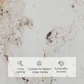 Buy Natalie Dual Tone Composite Marble Side & End Table at Durian