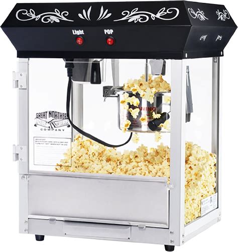 Amazon.com: 6111 Great Northern Popcorn Black Foundation Top Popcorn ...