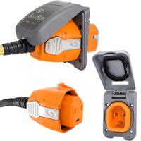 SmartPlug 30 Amp Non Metallic Gray Inlet & Plug Combo | 14% Off w/ Free S&H