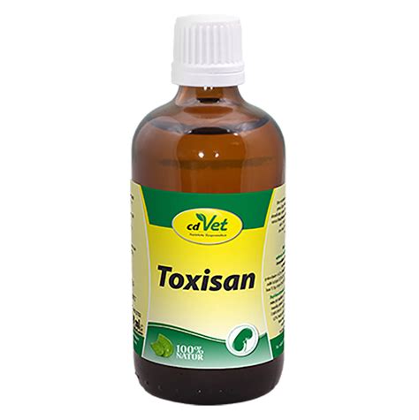 cdVet Toxisan 100 ml Hund Unterstützung der Leber des Hundes