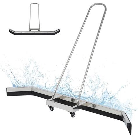 lukar Sport Tennis Court Squeegee, Stainless Steel Rain Shuttle ...