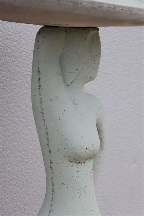 1960s Mid-Century Modern Bird Bath For Sale at 1stDibs