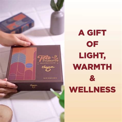 Assorted Tea Gift Set | 4 Tea Flavours in Glass Tubes | Chayam Tea