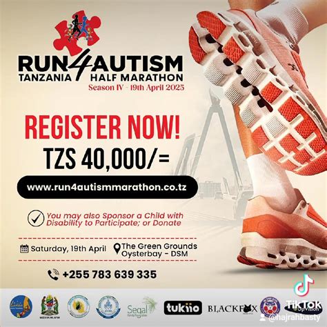 RUN4AUTISM TANZANIA HALF MARATHON, The Green-Oysterbay, Dar Es Salaam ...