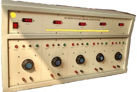 5 Station DC High Voltage Tester Manufacturer, Supplier from Delhi
