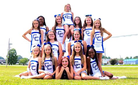 Junior High School Cheerleaders