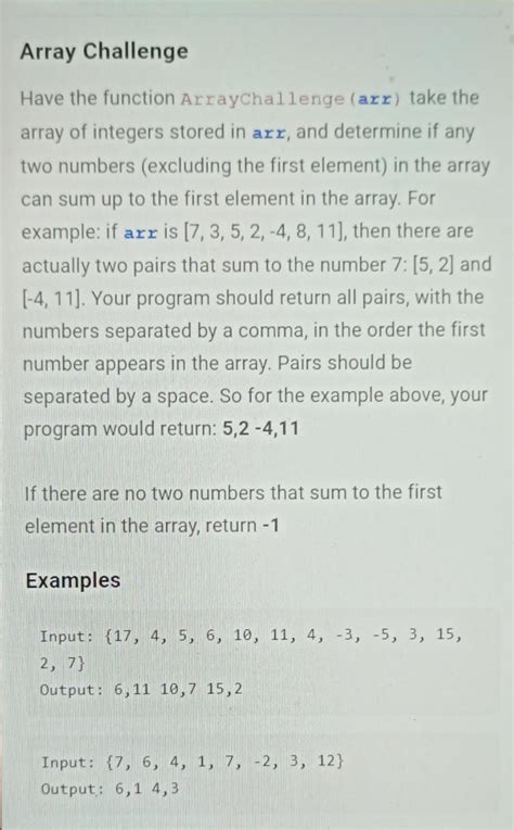 Image result for Array Challenge Coderbyte Solutions
