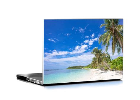 ISEE 360® Laptop Skin Cover Laminated Island Stickers Girls Boys Kids ...