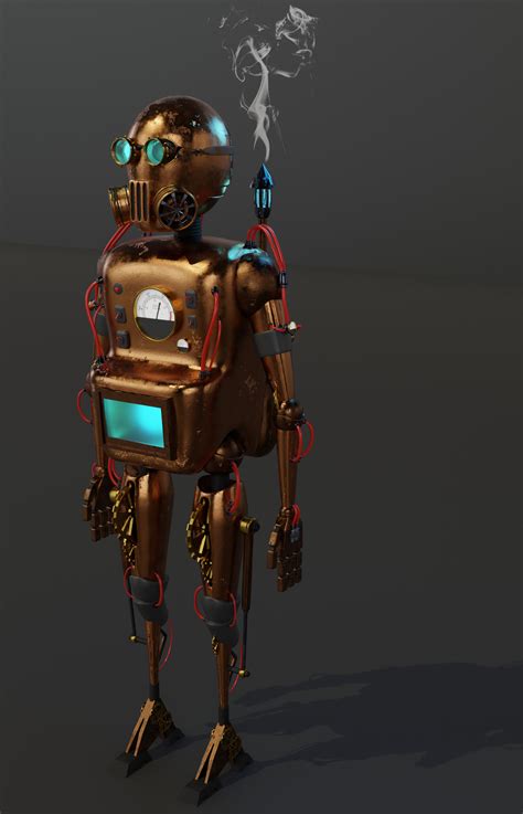 Steampunk Robot 的图像结果