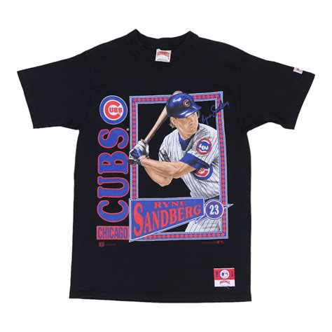 Original vintage 1992 Ryne Sandberg Chicago Cubs Shirt | WyCo Vintage