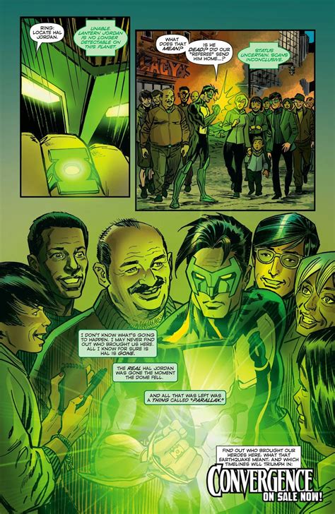 Green Lantern Parallax Comic