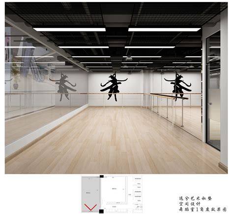 AOP街舞-舞房♉思所设计-设计案例-建E室内设计网