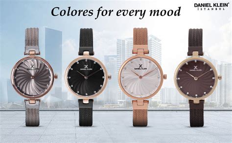 Daniel Klein Women's Analog Grey Dial Watch-DK11904-7 : Amazon.in: Fashion